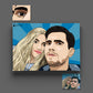 Pop art portrait paintings on canvas buy pictures - pop art from photos