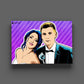 Pop art portrait paintings on canvas buy pictures - pop art from photos