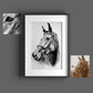 Pferdeportraits Pferd Zeichnungen